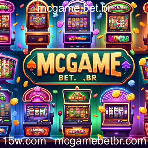 Imagem promocional da mcgame.bet.br mostrando a plataforma e suas vantagens